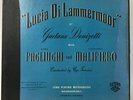Opera Vinyl : Lucia Di Lammermoor / Gaetano Donizetti / 3 Record Set