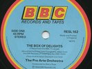 PRO ARTE ORCHESTRA Box Of Delights Theme 7” NM  1984 BBC Records RESL162