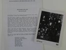 IRON MAIDEN 1992 Fear Of The Dark publicity kit w/ PRESS PHOTO & 5-page bio/info