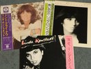 Linda Ronstadt LP DEAL THREE OBI Japan Pressings Don't Cry Now Heart mad love