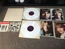 The Beatles white aibum  white vinyl USA pressing 78 with two USA singles rare