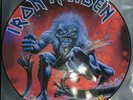 IRON MAIDEN - A REAL LIVE ONE - PROMO PIC. VINYL - STRONG LIMITED  ULTRA RAR
