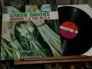 1966 UK Atlantic Mono Booker T & The MG's Green Onions Plum Red 587033 Mod Beat