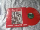 Led Zeppelin ''Paris Theatre'' 1971 Rock Color Vinyl