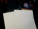 LP VINYL RECORD-PINK FLOYD-THE DARK SIDE OF THE MOON-2 MINT POSTERS-STICKER-A3B3