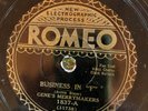 Romeo 1837 Gene Kardos Band BUSINESS IN F , 1932  78rpm JAZZ  sleeve E- -/E-