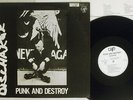 DISCHARGE PUNK AND DESTROY VAP 35122 25 Japan PROMO POSTER VINYL LP