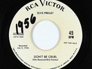 Elvis Presley 45 - Don't Be Cruel/Hound Dog - RCA Victor - mp3 - promo