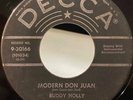 Rockabilly 45 Buddy Holly Modern Don Juan on Decca  HEAR