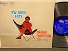 SARAH VAUGHAN Swingin' Easy 1957 EMARCY DG MONO Original LP EX / EX