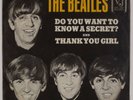 THE BEATLES: Do You Want to Know A Secret? US VJ-587 Vee Jay 45 Orig PS HEAR