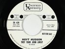 R&B Soul Popcorn 45 - Hoyt Hudson - They Took John Away/Individuality - UA - mp3