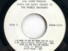 Everly Brothers Songs Our Daddy Taught Us Cadence DJ Pressing WLP Promo Rare