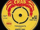 JENNIFER JONES / RECO RODRIQUEZ - TENNANTS (Crab) - Rare UK Reggae Rocksteady 45