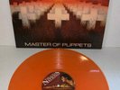 METALLICA, MASTER OF PUPPETS, LIMITED ED. ORANGE VINYL LP, NEW