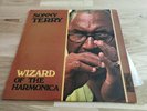 SONNY TERRY - WIZARD OF THE HARMONICA / RARE 72 DK BLUES LP /STORYVILLE SLP 218