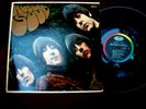 BEATLES ROCK/LP RUBBER SOUL,  CAPITOL, rainbow labe/COLORBAND MONO  1965 VG+