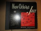 78RPM Decca A-425 Set New Orleans Jazz, Dodds, Armstrong, Noone 6 record set E-