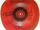 SAXON BACK ON THE STREETS SIGNED by ALL 4 UNPLAYED 1985 SHAPED 7