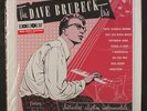 DAVE BRUBECK: Distinctive Rhythm Instrumentals LP (reissue, 10 inch red vinyl,