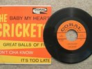 Uncles Estate   CRICKETS   GREAT BALLS FIRE / IT'S TOO LATE / 45 81192 / VG++