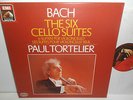 SLS 1077723 JS Bach Solo Cello Suites Paul Tortelier 3LP Box Set