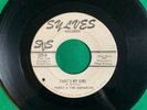Porgy & The Monarchs - That’s My Girl / The Girl And.. | Northern Soul 45 | G+