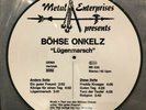 böhse onkelz picture vinyl „Lügenmarsch“ Erstpressung mit graugrünen Rand