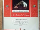 VLADIMIR HOROWITZ A CARNEGIE HALL RECITAL - ALP1431 HMV part 2 of a 2 part set.