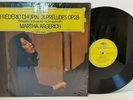 MARTHA ARGERICH LP in SHRINK Chopin 24 Preludes Op. 28 piano -Play Tested EX *A7