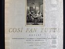MOZART: Cosi Fan Tutte Von Karajan Schwarzkopf-ANGEL #3522 C/L