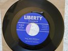 1957 Bluegrass Rock Martin Brothers 45 Liberty #107 E+/NM Shape