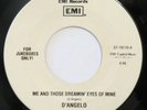 D’ANGELO Me And Those Dreamin’ Eyes / Brown Sugar EMI 45 modern soul NM HEAR
