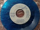 ELVIS PRESLEY RARE BLUE VINYL LITTLE SISTER/PARALYZED STEREO PROMO 45 NM-MINT