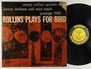 Sonny Rollins - Plays For Bird LP - Prestige - PRLP 7095 Mono DG RVG 446 W 50th