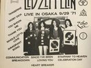 Led Zeppelin Live In Osaka 2LP Rare 9/29 1971 Promo Vinyl Record LP Mint - Vinyl