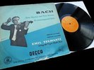 Bach: Sonata No. 2 / Partita No. 2 - Emil Telmanyi **Decca LXT 2952 ED1 LP**