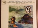 Mahler: Symphony No 3/Bernstein 2LP Stereo Columbia 2-Eye M2S-675 EX