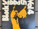 BLACK SABBATH Vol 4 LP Warner Brothers WLP Promo ORIGINAL 1972 bros WB