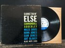 Cannonball Adderley Somethin' Else Blue Note BLP 1595 MONO Deep Groove RVG NYC