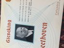 Gieseking Beethoven Sonatas No 9, 10, 13 14 Columbia SAX 2259