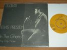 ELVIS PRESLEY -in the ghetto TURKISH PRESSING 45 RPM w/ PS 1969