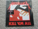 Metallica Kill em All Half Speed Mastering Vinyl Pressing Sealed Mint