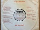 Informationsplatte 1962 mit Elvis Presley Sam Cooke Fats Domino Jerry Lee Lewis
