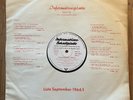 Informationsplatte 1964 mit Elvis Presley The Rolling Stones Lulu and the Luvers