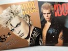 BILLY IDOL 2 LP Lot: Whiplash Smile, Self Titled’ RARE M- LP’s W/Original Liner