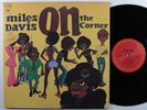 MILES DAVIS On The Corner COLUMBIA LP VG+ gatefold