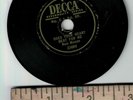 RARE 3 inch 78 rpm DECCA Record Russ Morgan Does Your Heart Beat For Me 25080