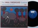 PAUL DESMOND QUARTET FT DON ELLIOT Self Titled FANTASY OJC-119 LP VG++/VG+