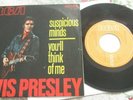 ELVIS PRESLEY SUSPICIOUS MINDS YOU'LL THINK OF ME RCA VICTOR ITALY 60'S